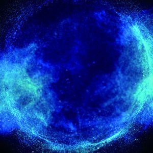 Künstlerische Darstellung des Higgs-Feldes