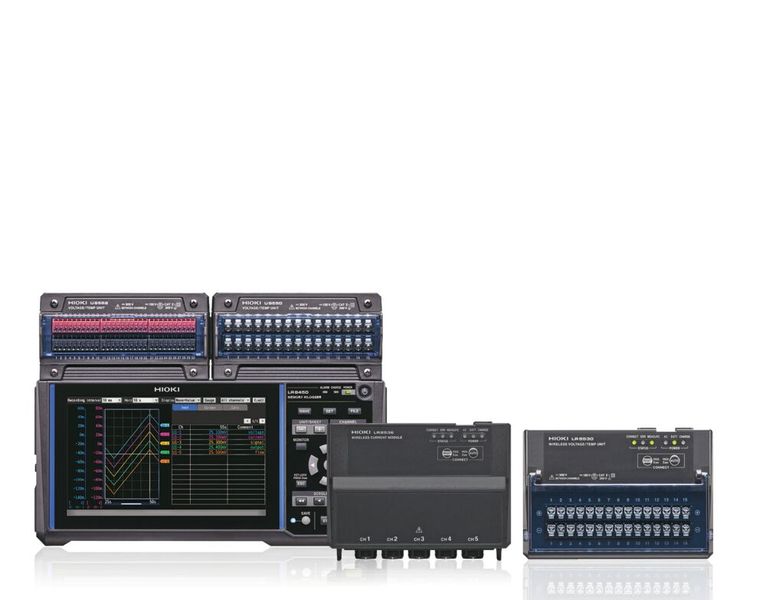 55 power consumers or up to 330 combined measurement channels in one setup. (Image:Hioki)