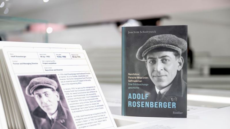 Eine jetzt veröffentlichte Studie zeichnet das Leben des Porsche-Mitbegründers Adolf Rosenberger (1900-1967) nach. (Bild:  Porsche AG)