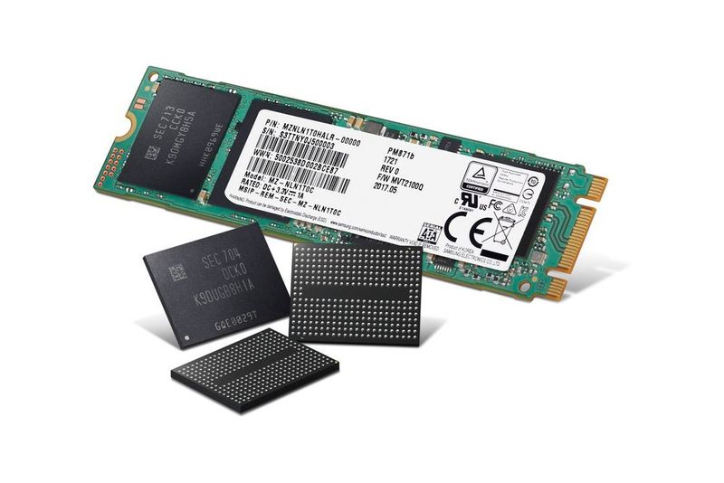 Samsungs V-NAND-Speicher der vierten Generation. (Samsung)
