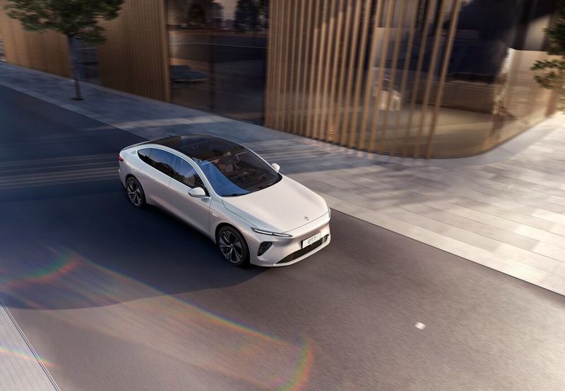 Nicht viele kennen das Start-up Nio. Der chinesische Hersteller wird an der Börse mit 65,5 Milliarden Dollar bewertet. In den nächsten Monaten sollen die Modelle der E-Auto-Marke in Europa verfügbar werden. (Nio)