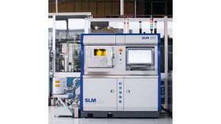 The SLM 280 2.0 selective laser melting machine by SLM Solutions is installed at Zare's headquarters in Boretto.  (Zare)