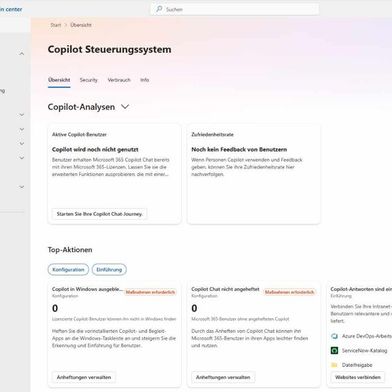 Microsoft Copilot und agentische KI mit mehr Sicherheit in hybriden Netzwerken gehören zum Schwerpunkt des neuen Microsoft-E7-Pakets (Bild: T. Joos)