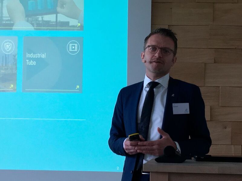 Franz Braun, Chief Digital Officer bei Bilfinger, erklärt die BCAB-Plattform (PROCESS)