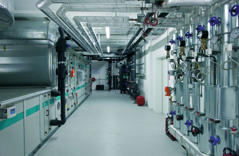 Abb. 2: Lüftung, MSR- und Laborgastechnik wurden beim Laborneubau am Uniklinikum Erlangen exakt für die besonderen Anforderungen eines biomedizinischen Forschungsgeländes ausgelegt. (Bild: ALHO Holding GmbH)