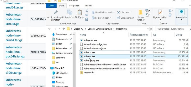 Die Kubernetes-Tools werden vor der Integration eines Windows-Servers benötigt (Bild: Thomas Joos)