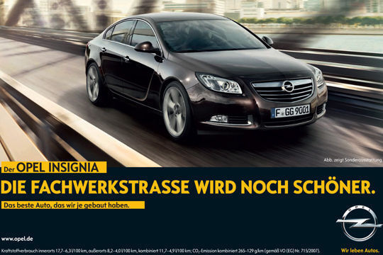 Motiv für einen Opel-Partner in Idstein. (Scholz & Friends)