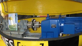 Der Generator von Johannes Hübner Giessen wurde speziell für eine hohe Energieausbeute der Wespe angepasst. (Bild: Johannes Hübner)