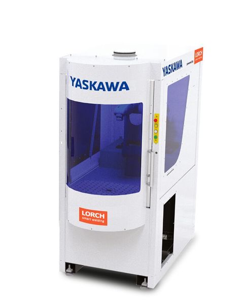 Und die Arcworld HS Micro hat nur einen Platzbedarf von 1,3 Quadratmetern, um automatisch für exakte Schweißergebnisse zu sorgen. Auch sie ist bequem per Pedal zu bedienen. (Lorch)