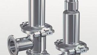 Die Hygienic 400 Sicherheitsventile und Überström-/Regelventile sind unter Einhaltung der grundlegenden Konstruktionsmerkmale des Hygienic Design konstruiert. (Bild: Goetze)