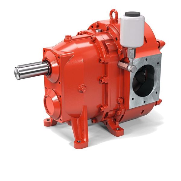 Selbstversorger: Die clevere Integration der Dichtungsversorgung (ASU) in die Pumpe sorgt bei dieser Vogelsang-Pumpe für einen kompakten Footprint bei bis zu doppelter Lebensdauer. (Bild: Vogelsang)