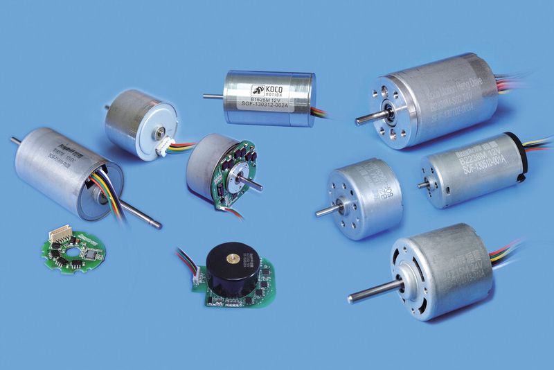 Eisenbehaftete BLDC-Motoren bieten einen hohen Wirkungsgrad. (Bild: Koco Motion)