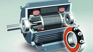Bei der Lagerung von Elektromotoren kommen überwiegend Rillenkugellager zum Einsatz. (Bild: NSK)