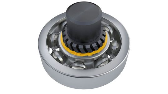 Lösung für High-Speed-Rotationen: Der Revolox-Sicherungsring. Er verfügt über eine spezielle Eigensperrung und bietet eine hohe Drehzahlkapazität.(Bild:  TFC)
