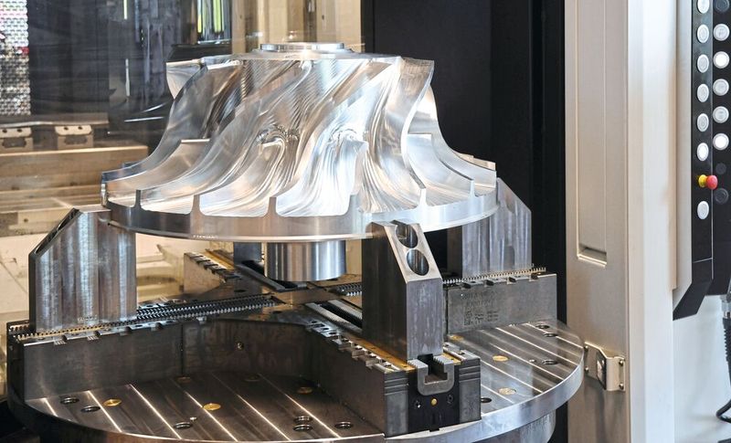 ... und nach der Dreh- und Fräsbearbeitung.  (Bilder: Schunk Intec AG)