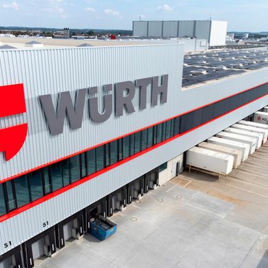 Würth kämpfte im letzten Geschäftsjahr zwar auch mit den allgemeinen Problemen in der Welt, doch reichte es für einen Rekordumsatz, heißt es ... (Bild: Würth)