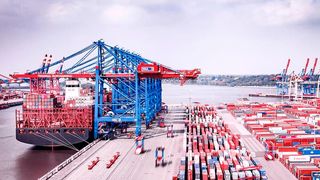 Der Umschlag von Containern nahm in den letzten neun Monaten am Hamburger Hafen deutlich zu, was den Umsatz steigen ließ. Hier einige Zahlen dazu ... (Bild: HHLA)