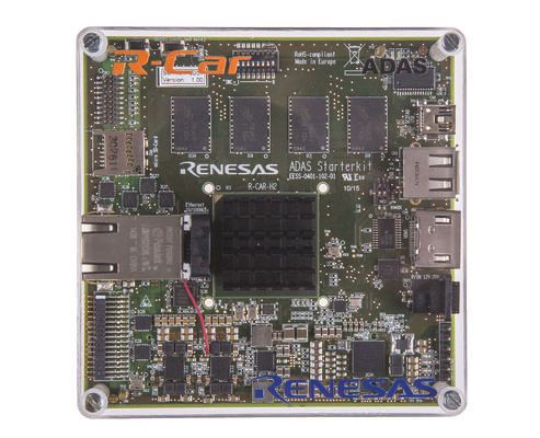 R-Car: Fortschrittliche Fahrerinfo- und Fahrassistenzsysteme stützen sich auf Renesas' MCU-Lösungen, wie der 2015 erschienen, speziell auf den Automotive-Markt zielenden MCU-Serie. (Renesas)
