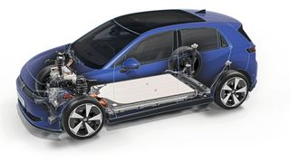 Fast wie beim Wechsel vom Käfer zum Golf: Beim neuen MEB Plus stellt VW vom Heck- zum Frontantrieb um. Und es gibt noch mehr Änderungen. (Bild: Volkswagen AG)