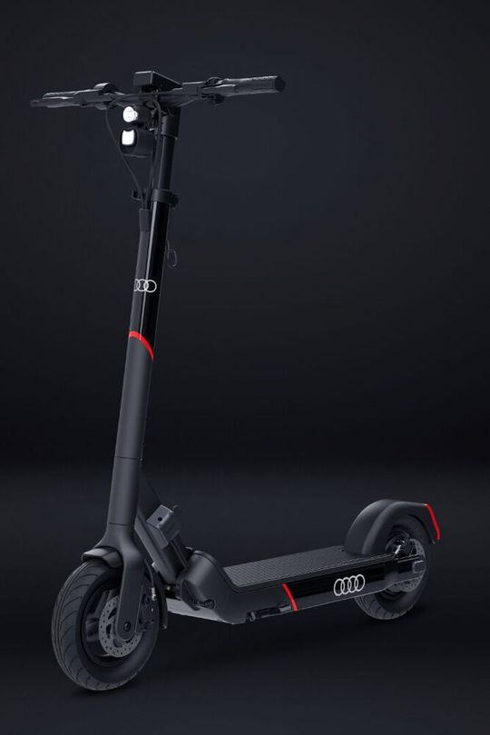 Der E-Scooter ist aus der Zusammenarbeit zwischen Egret und Audi entstanden.(Bild:  Egret)