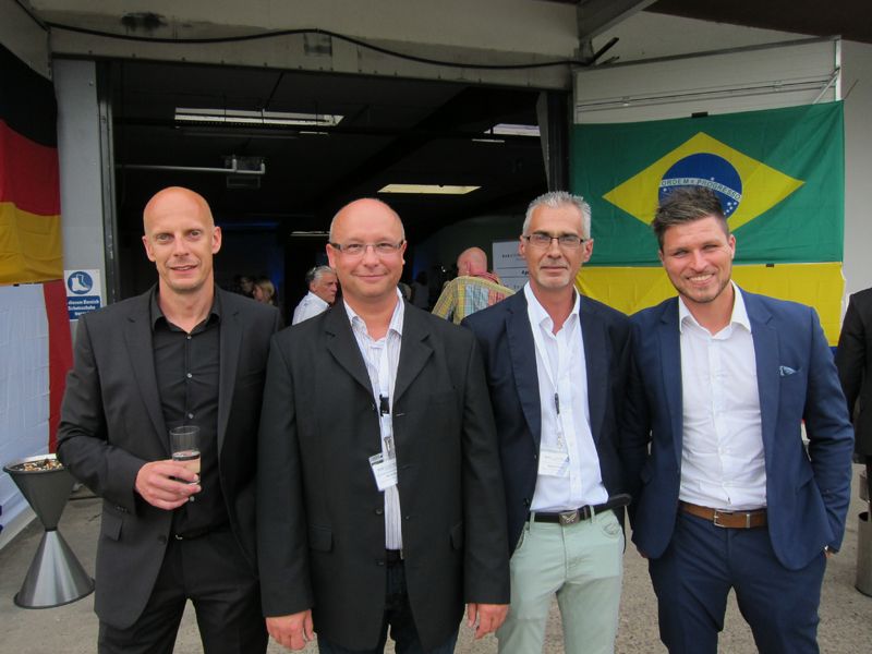 (v. l.) Olaf Biemelt, Mario Wolf, Miguel Gomez und Andreas Bajohr, BAB (Bild: IT-BUSINESS)