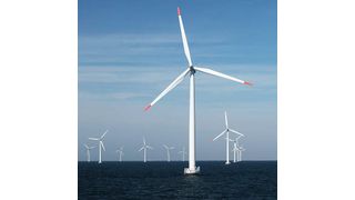 Zur Herstellung von Rotoren für Windkraftanlagen sind Mischanlagen für Epoxydharze notwendig. Bild: Eon (Archiv: Vogel Business Media)