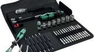 Die textile Box verhindert Kratzer auf lackierten Flächen. (Foto: Wera)