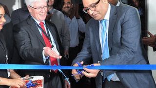 Aveva's new Hyderabad office was formally opened by Aveva Group Chief Technology Officer, Dave Wheeldon, and Senior Vice President & Country Head, India, Navtej Garewal. (Picture: Aveva)