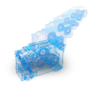 Um die Getriebe kundenindividuell zu gestalten, hat Flender sowohl den Produktentwicklungsprozess als auch die gesamte Prozesskette digitalisiert. (Bild:  Flender)