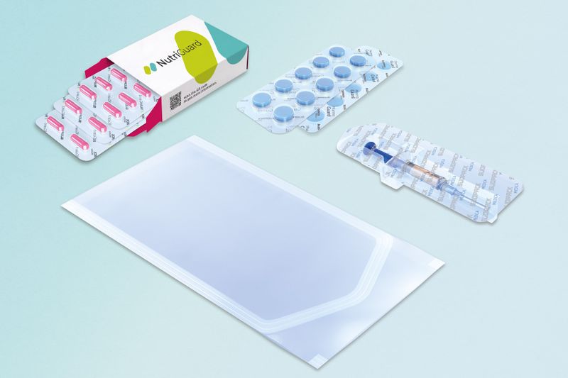 La gama de envases de Südpack-Medica incluye diseños de blíster a base de PP para medicamentos sólidos y complementos alimenticios, así como soluciones de bolsas flexibles y termoformadas para la tecnología médica estéril.(Bild:  Südpack-Medica)