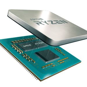 AMD baut die aktuellen Desktop-Ryzen-CPUs aus 7-nm-CPU-Chiplets und einem 12-nm-I/O-Baustein auf. Bei der APU Renoir nutzt AMD ein monolithisches 7-nm-Design.