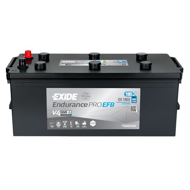 Die wartungsarme „EndurancePRO EFB“ wurde vom Hersteller auf hohe Zyklenfestigkeit hin optimiert. Der Benutzer kann an den Stopfen verdunstetes Wasser problemlos nachfüllen. 