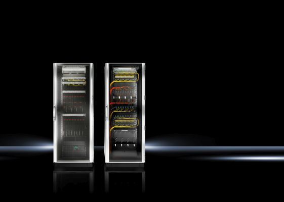TS IT: Neu entwickeltes Rack-System als zukünftiger Weltstandard für die Netzwerk- und Servertechnik. (Bild: Rittal)