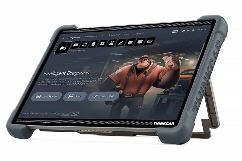 Thinkcar Europe GmbH mit dem KI-Diagnoseassistent Think GPT. Es kann laut Hersteller die Absicht des Benutzers durch Sprache und Text erkennen und anschließend Funktionen ausführen, Wartungsanleitungen ausgeben und After-Sales-Support in mehreren Dimensionen bieten. (Bild: Thinkcar Europe)