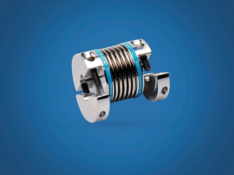 Metallbalgkupplungen sind das ideale Verbindungselement zwischen Messgetriebe und Drehgeber.