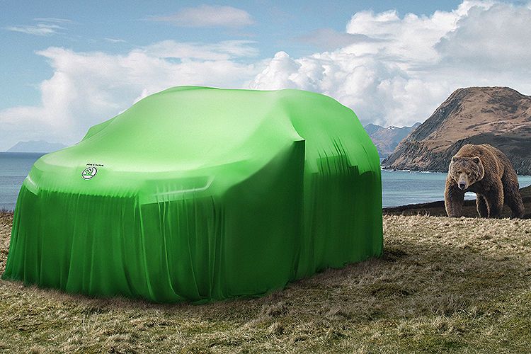 Zur Namenspräsentation des zweiten Skoda-SUV gibt sich der Autobauer zurückhaltender. Manche Details lassen allerdings erahnen, dass die Studie wohl nicht sehr weit vom Serienmodell entfernt war. (Foto: Skoda)