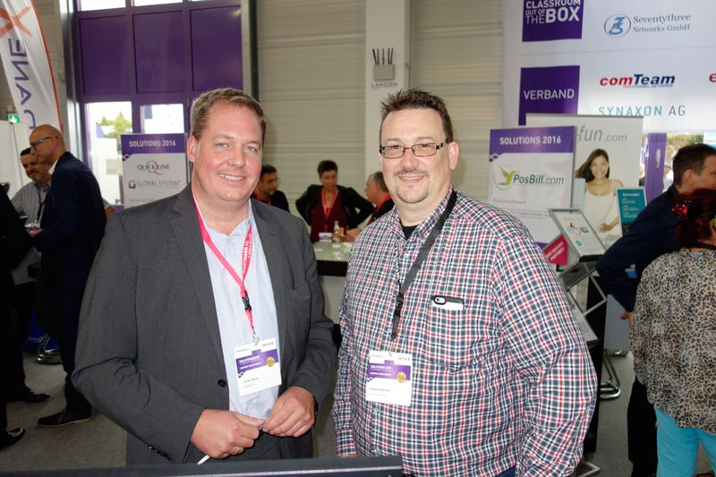 (l.) Ulrich Mertz, Rangee, und Thomas Schmitz, Schmitz EDV. (Bild: IT-BUSINESS)