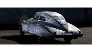 Im Zeppelin-Museum in Friedrichshafen widmet sich eine Ausstellung der Stromlinienform – einer der wichtigsten Errungenschaften für die Entwicklung schneller und sparsamer Fahrzeuge. (Zeppelin-Museum/Markus Tretter)