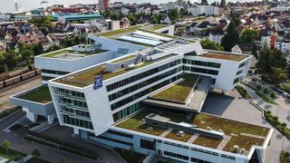 Blick auf das ZF-Forum in Friedrichshafen. (ZF)