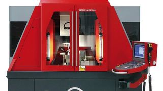 Mit einem Zusatzpaket ermöglicht Kern das Koordinatenschleifen auf den Bearbeitungszentren der Pyramid-Nano-Reihe. Bild: Kern Micro- und Feinwerktechnik (Archiv: Vogel Business Media)