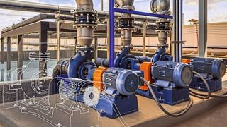 Die mit verbesserten SKF-Schrägkugellagern ausgestatteten Kompressoren, Pumpen oder auch Elektromotoren sollen deutlich ruhiger laufen und längere Standzeiten erzielen. (SKF)