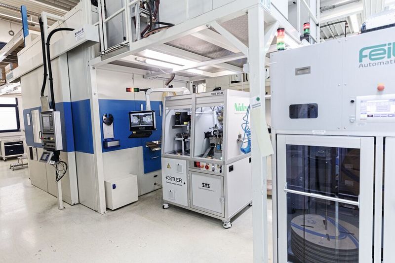 Inline Vision & Weld System – dauerhaft in die Fertigungslinie integriert (Bild: Nidec Sys Gmbh)
