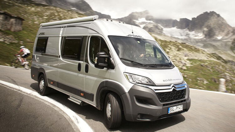 Der Citroën Jumper war im Juni das beliebteste Wohnmobil und hat damit den Dauerläufer Fiat Ducato abgelöst.(Bild:  Pössl)