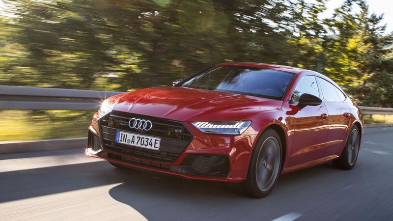 Sieger Kategorie Obere Mittelklasse: Audi A7 45 TFSI S-Tronic; relativer Werterhalt: 49 Prozent. (Bild: Audi)