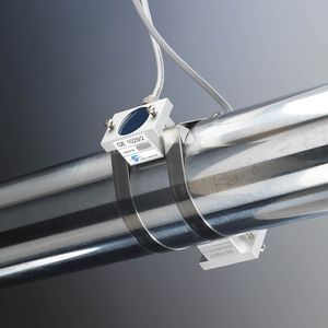Der Aufpresssensor GE1029 wird paarweise montiert, wobei sich beide Modulezur Biegungskompensation genau gegenüberliegen müssen.