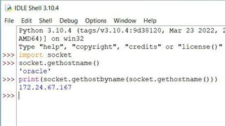 Mit dem Socket-Modul lassen sich die Daten des lokalen Computers nutzen, um eine Netzwerkkommunikation aufzubauen.  (Bild: Joos / Python.org)