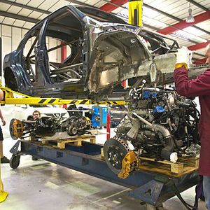 Hochzeit: Der Antriebsstrang stammt vom Nissan GT-R, die Karosserie vom Juke. Das Ergebnis ist der Juke-R. Nissan