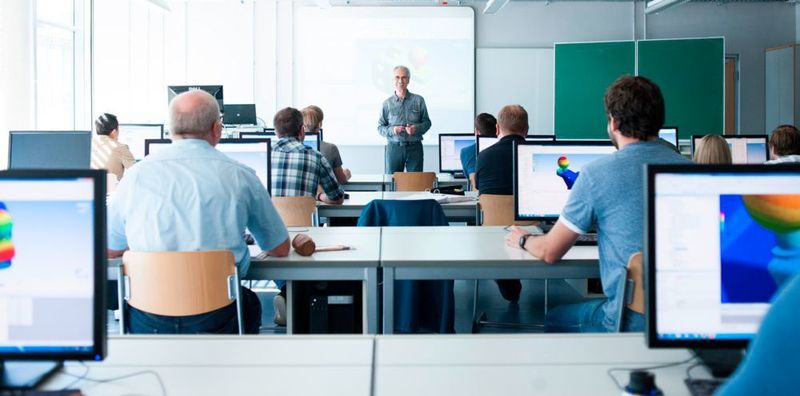 Am 7. April 2017 laden die HAW Landshut und Cadfem Esocaet gemeinsam zu einem Info-Abend an der Hochschule ein. Ab 17 Uhr wird in kurzen Vorträgen das Studienangebot vorgestellt. (Cadfem)