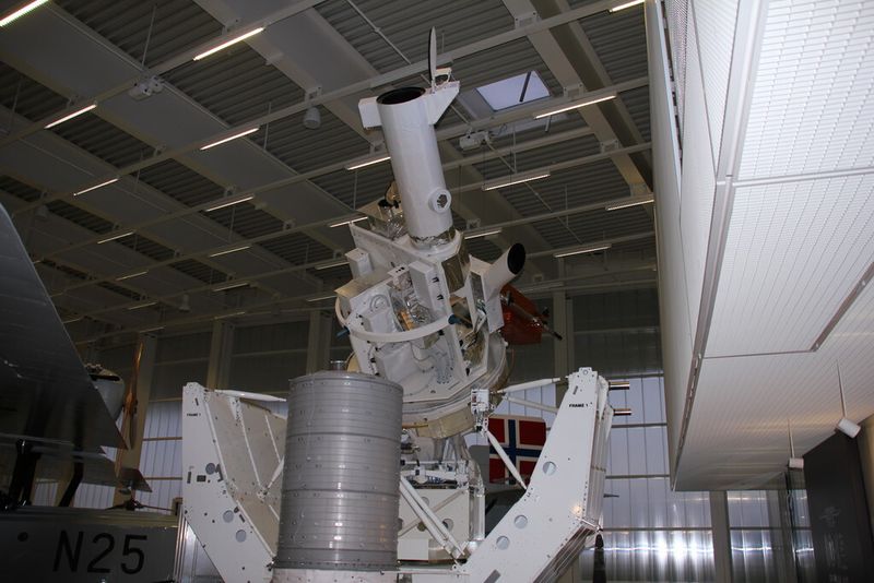 Ein Weltraumteleskop gabs auch zu sehen... (Königsreuther)