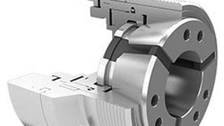 Das neue Spannfutter Spannax „DL Bajonett“ zur Werkstückspannung in Dreh-Fräszentren ist um 24% kompakter als der Vorgänger.  Bild: Ortlieb (Archiv: Vogel Business Media)
